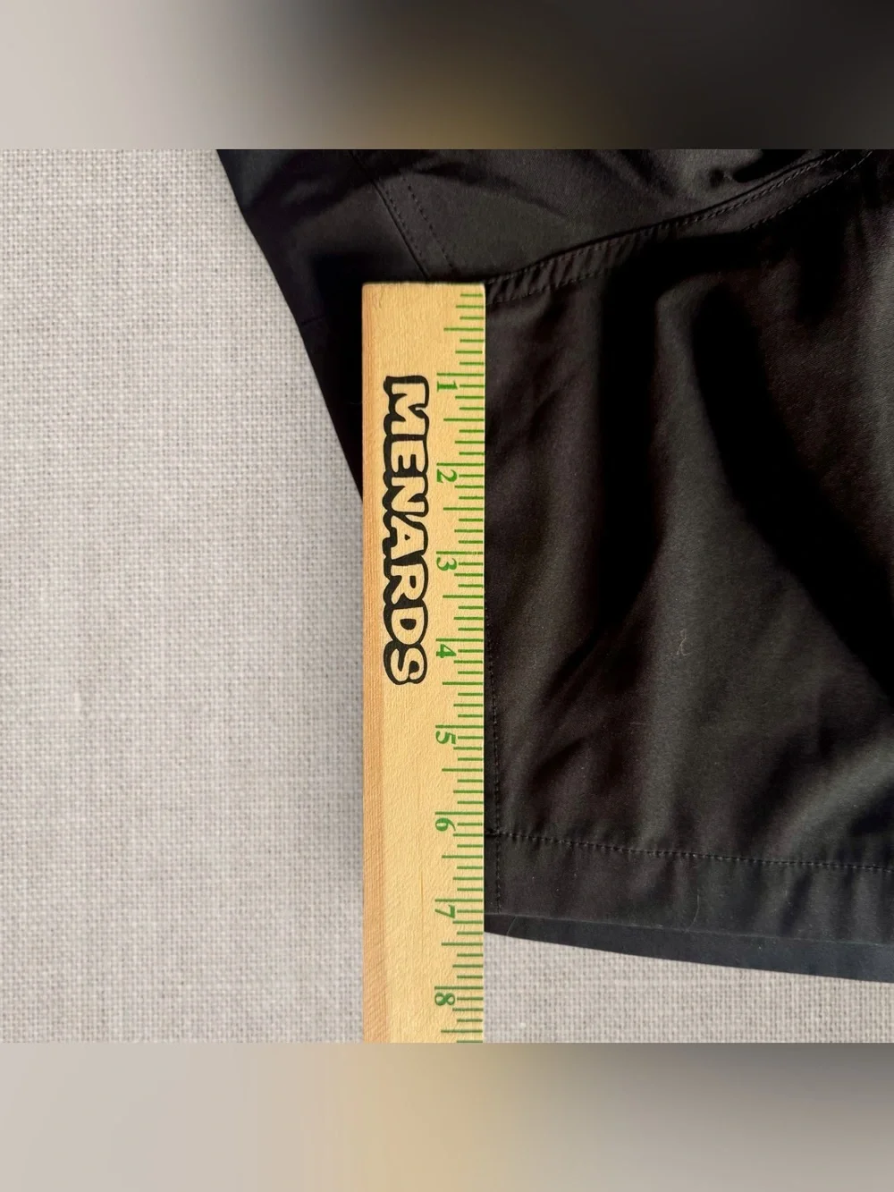 GAP Mens Pool Shorts XL Black Solid Swim Trunks Mesh Lining Elastic Drawstring